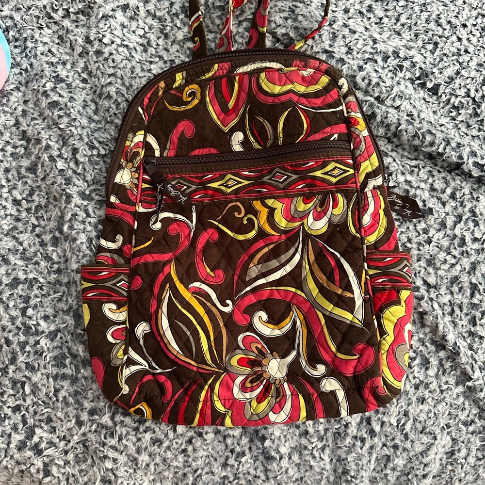 Vera Bradley Brown Puccini Women's Mini Backpack
